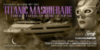 🚢 San Diego: Titanic Masquerade & Halloween Costume Party on the Inspiration MEGA Yacht 🌟
