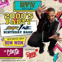 🎉 <strong>Party Like It’s 2000! 2000’s Music Birthday Bash for DJ Bar1ne with Bow Wow</strong> 🎉