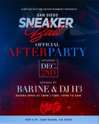 The Official SD Sneaker Ball Afterparty