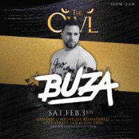 Saturdays at The Owl with DJ Buza