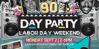 Labor Day 90’s Day Party at Cielo Rooftop Lounge